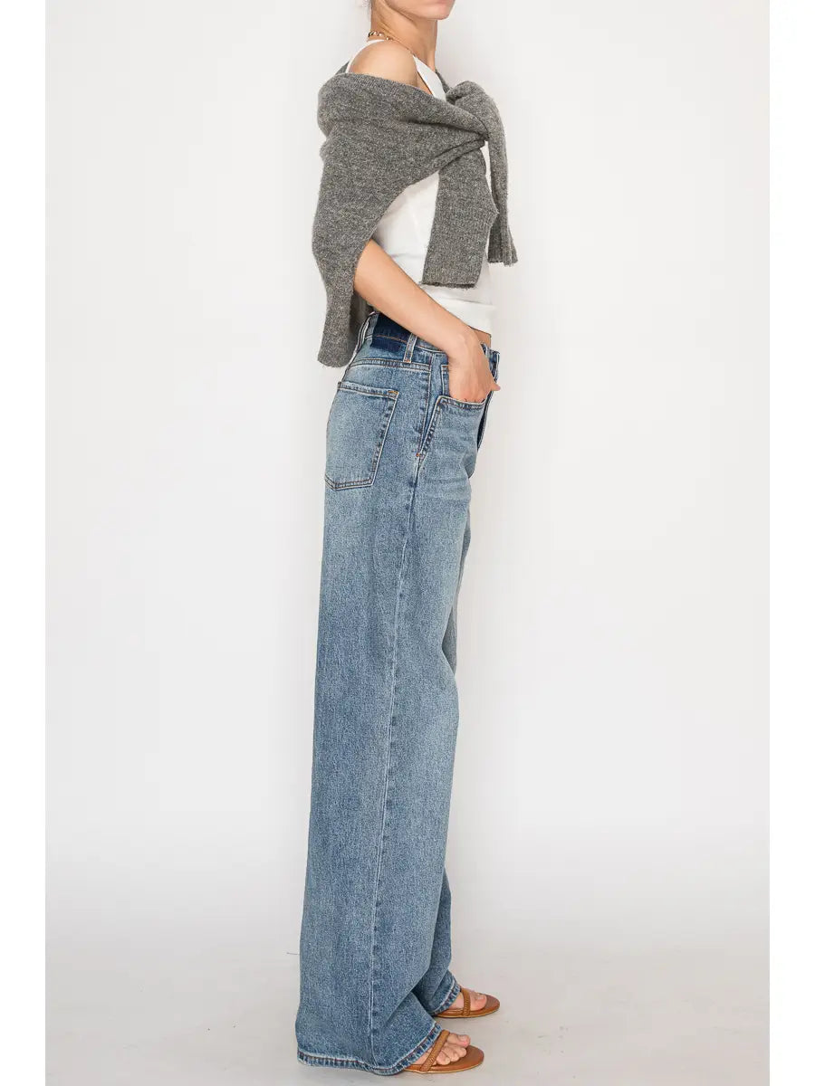 Artemis Vintage High Rise Straight Leg Jeans
